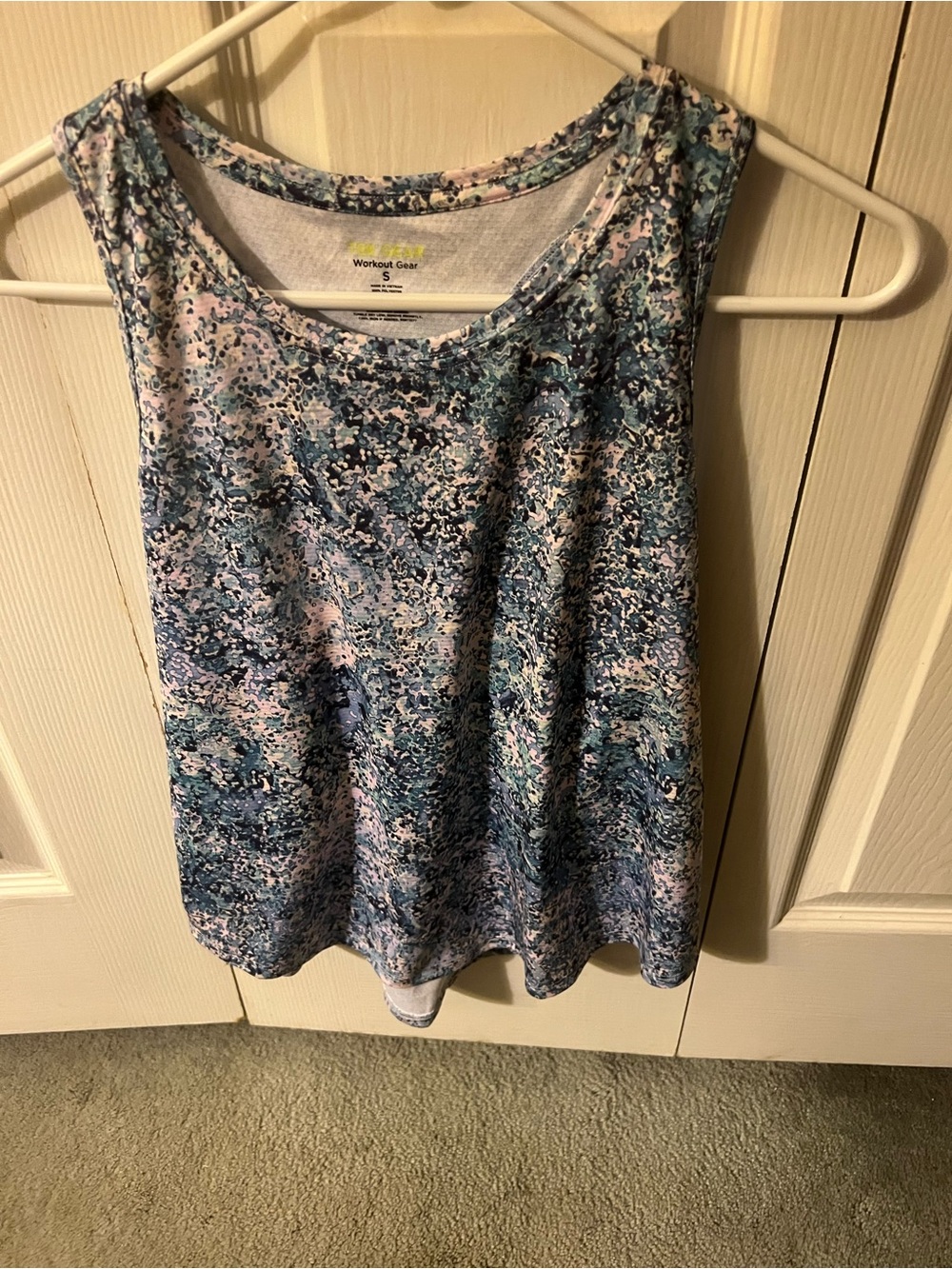 tek gear Blue and Pink Printed Women’s Tank Top